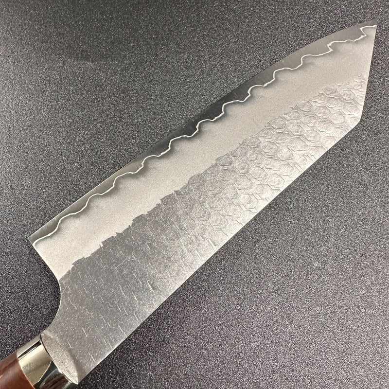 NIGARA HAMONO SG2 Kurouchi Migaki 180mm Bunka Maplewood Yo Handle - Tokushu Knife