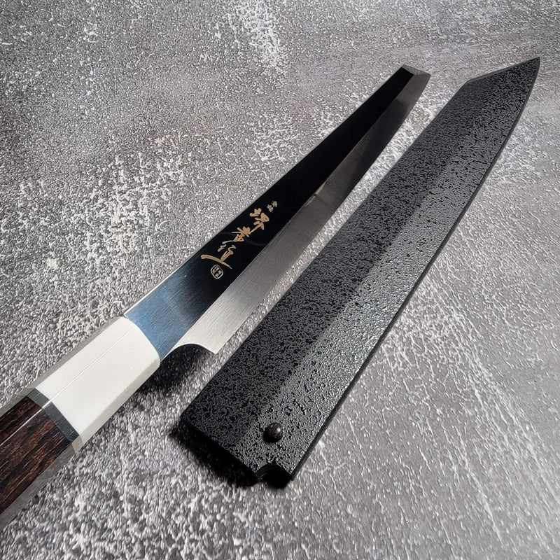 Sakai Takayuki Ginryu 270mm Yanigiba Kengata Swedish Steel Honyaki - Tokushu Knife