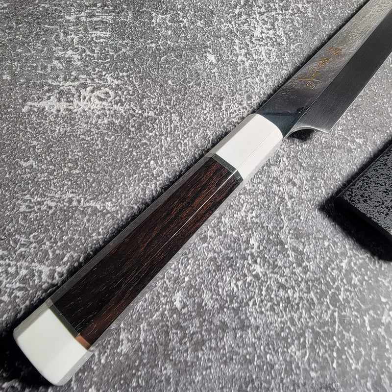 Sakai Takayuki Ginryu 270mm Yanigiba Kengata Swedish Steel Honyaki - Tokushu Knife