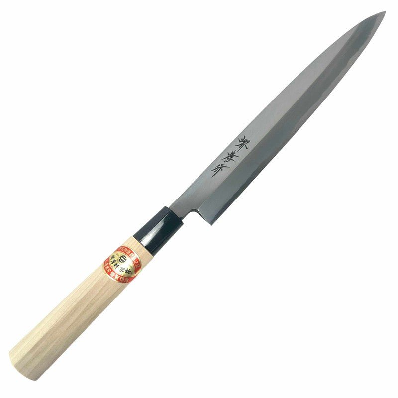 Sakai Takayuki White #3 Kasumi 240mm Yanigiba with Magnolia Wa Handle - Tokushu Knife