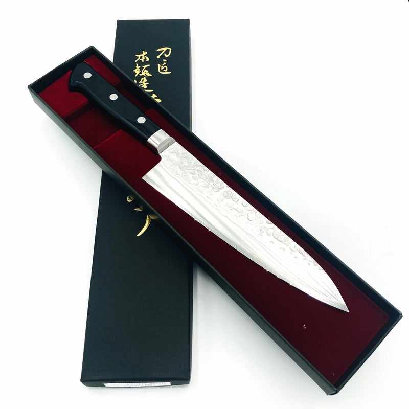 Takamura 180mm Tsuchime VG10 Gyuto Tokushu Knife.