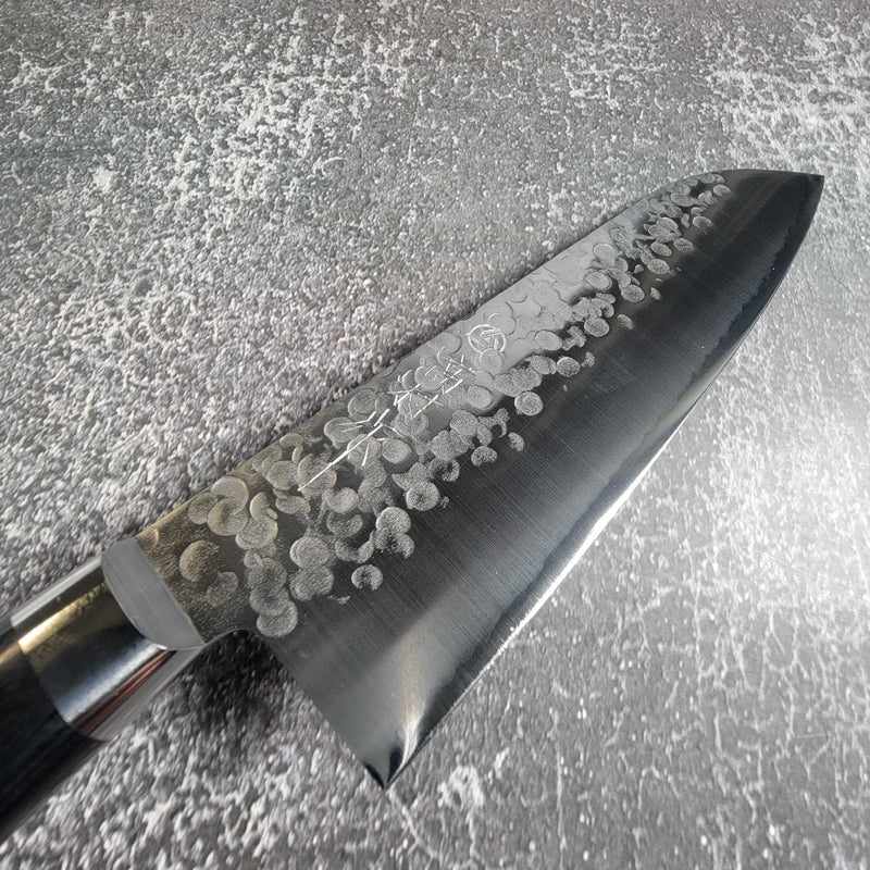 Takamura Tsuchime Vg-10 165mm Santoku Yo handle - Tokushu Knife