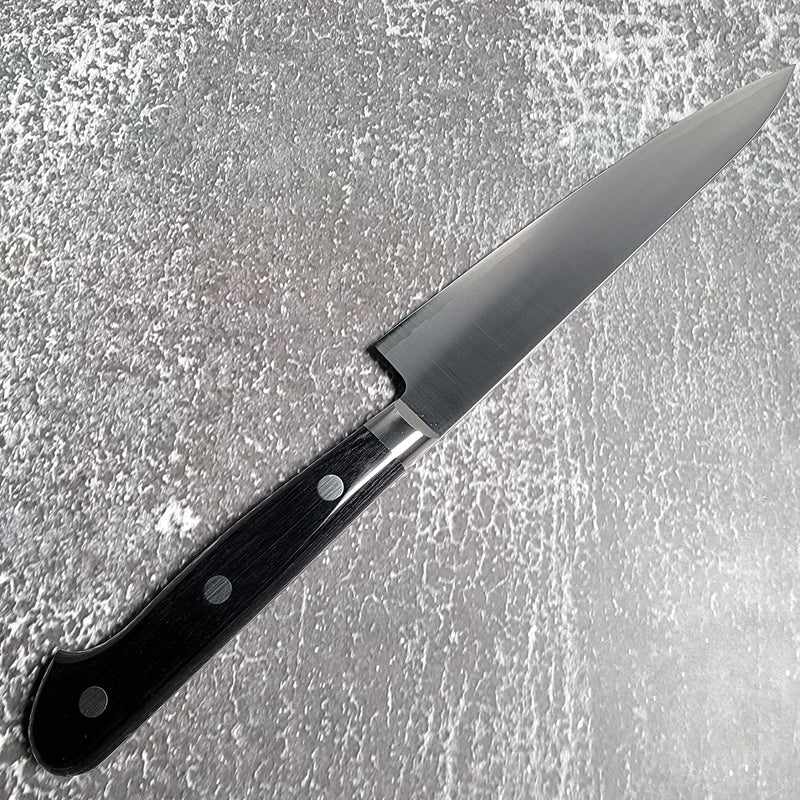 Takamura VG10 150mm Petty Western Handle Black Tokushu Knife.