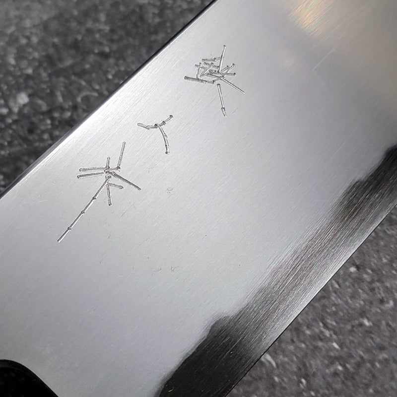 Tetsujin Hamono Blue #2 Kasumi 180mm Nakiri Blade Only - Tokushu Knife