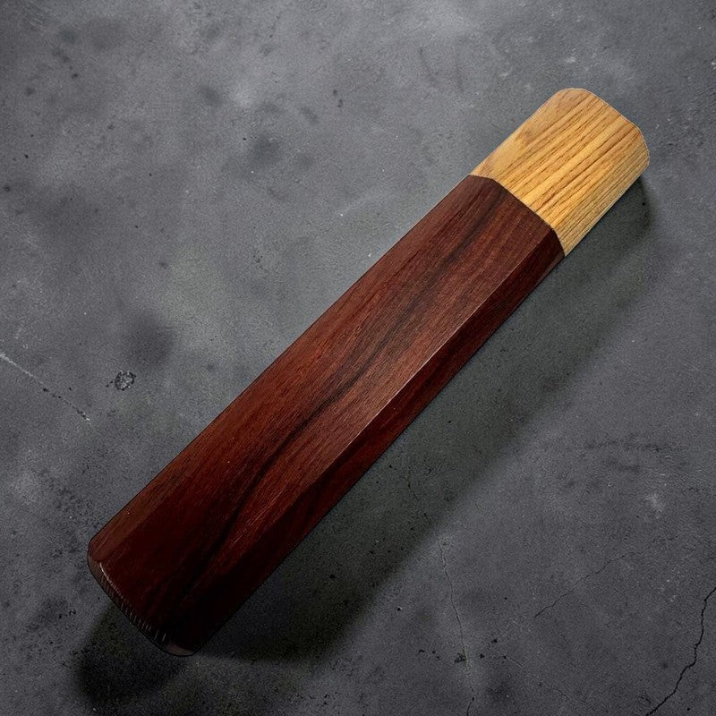 Tokushu Custom Rosewood Handle with Blonde Ferrule Tokushu Knife.