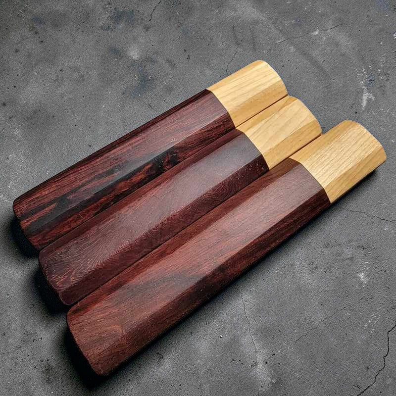 Tokushu Custom Rosewood Handle with Blonde Ferrule Tokushu Knife.