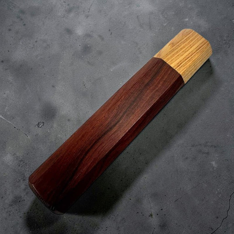 Tokushu Custom Rosewood Handle with Blonde Ferrule Tokushu Knife.