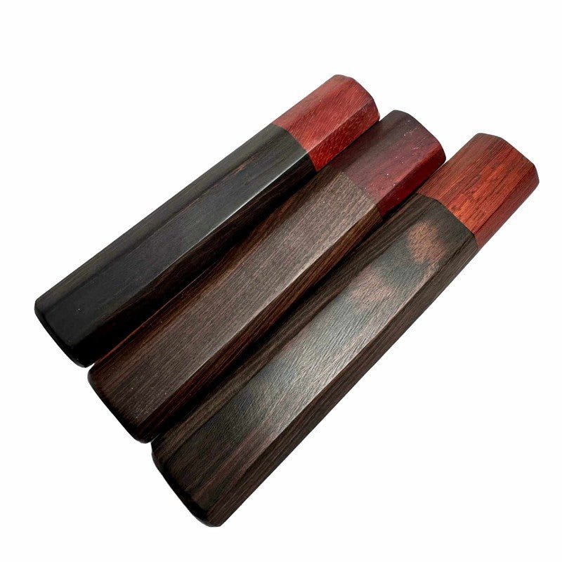 Tokushu Knife Ebony Wa Handle With Padauk Ferrule Tokushu Knife.