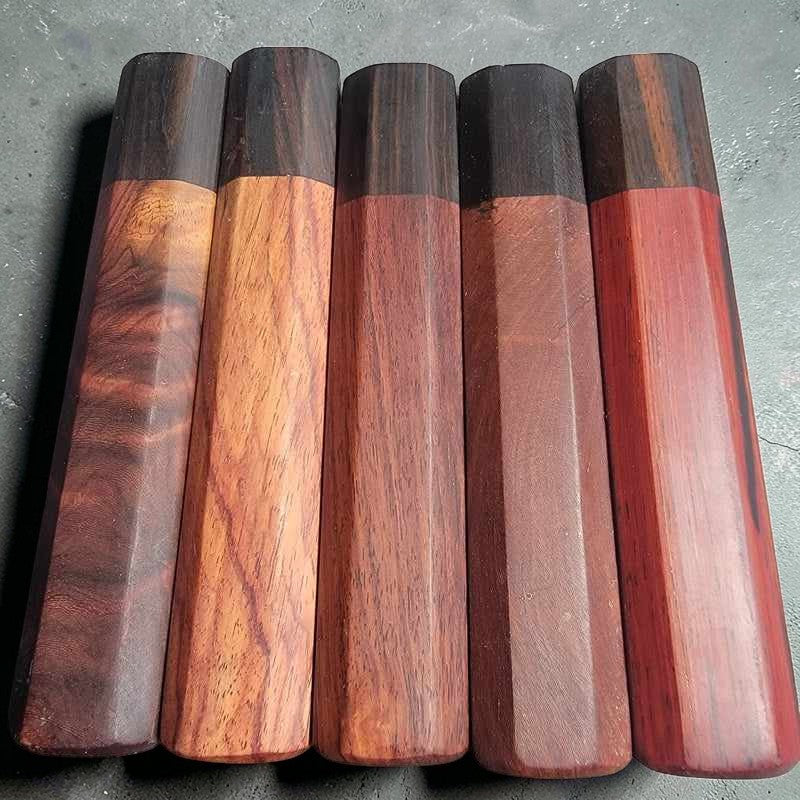 Tokushu Knife Rosewood Wa Handle with Ebony Ferrule Tokushu Knife.