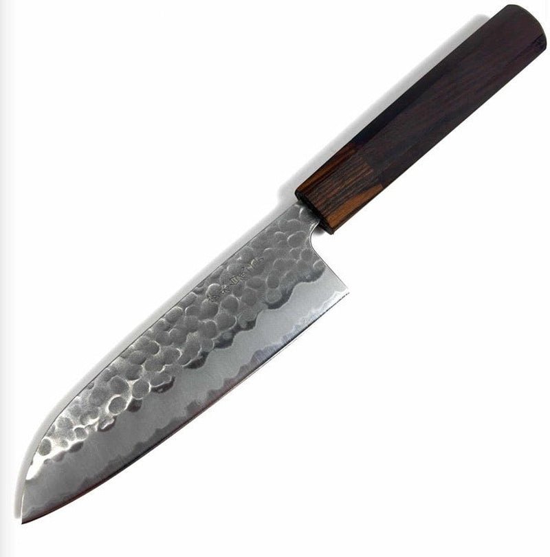 Tokushu Knife Stainless Clad White #2 Santoku 165mm - Tokushu Knife