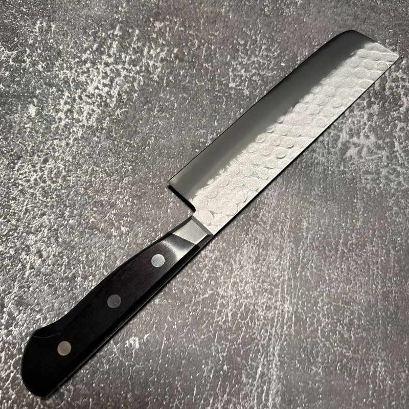 Tsunehisa Aogami #2 165mm Nakiri Yo handle - Tokushu Knife