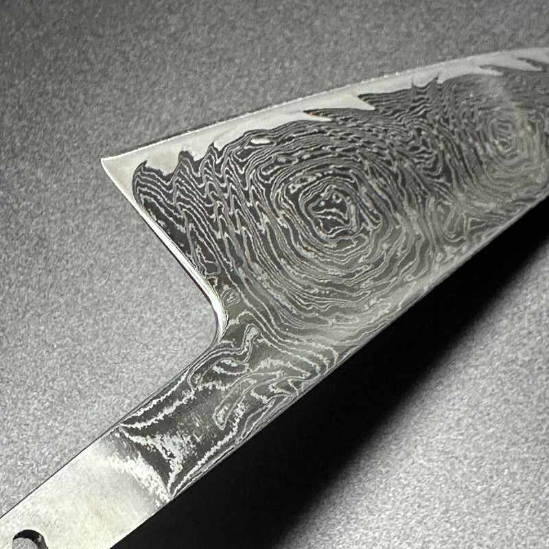 Tsunehisa AUS-10 Nami 210mm Gyuto No Handle - Tokushu Knife