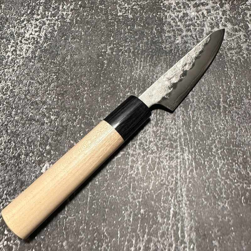 Tsunehisa Ginsan #3 Nashiji 80mm petty Ho-wood Wa Handle - Tokushu Knife