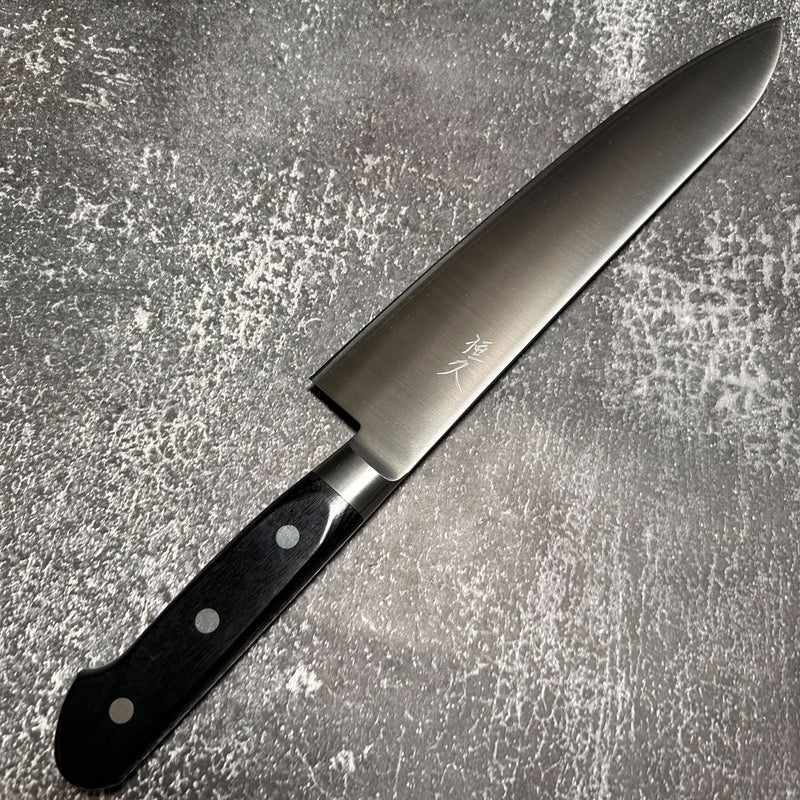 Tsunehisa SRS13 Polished 240mm Gyuto with Western Handle - Tokushu Knife