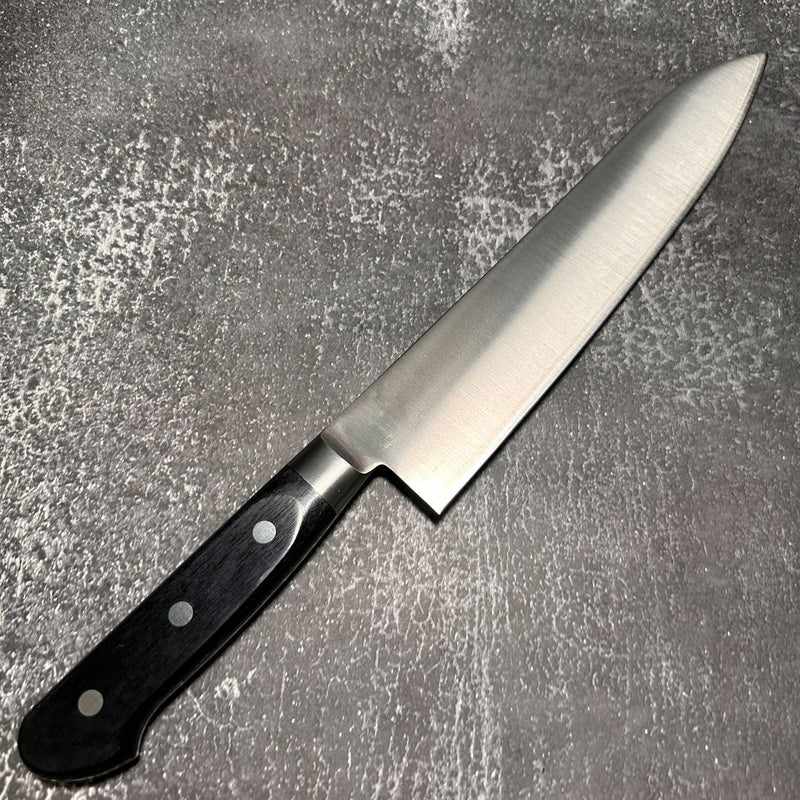 Tsunehisa SRS13 Polished 240mm Gyuto with Western Handle - Tokushu Knife