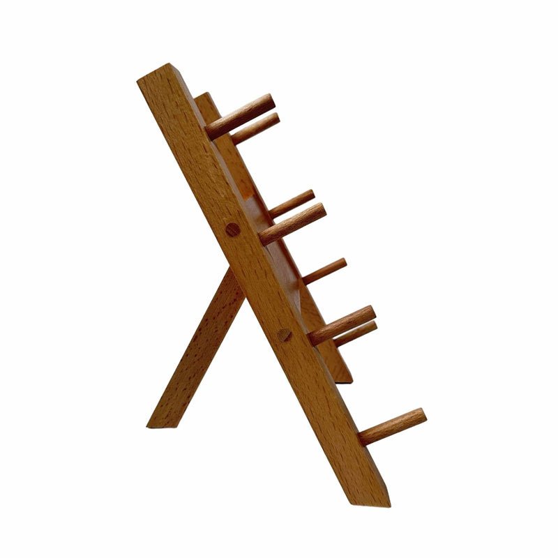 Wood Knife Stand Display for 4 Knives - Tokushu Knife