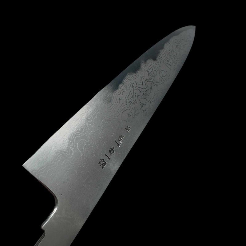 Yoshikazu Tanaka White #1 Damascus Gyuto 210mm No Handle - Tokushu Knife