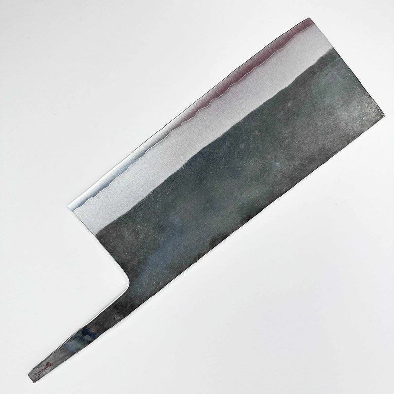 Yoshimi Kato Aogami Super Kurouchi Chinese Vegetable Cleaver No Handle - Tokushu Knife