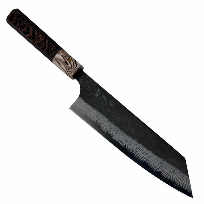 YOSHIMI KATO Kurouchi Aogami Super Bunka 175mm - Tokushu Knife
