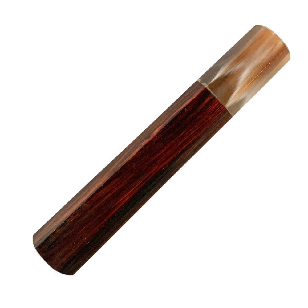 Tokushu Rosewood & Horn Ferrule Handle Medium Fits 150mm - 210mm Blades