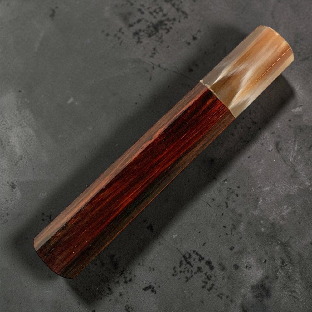Tokushu Rosewood & Horn Ferrule Handle Large Fits 180mm - 240mm