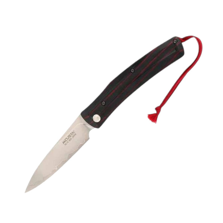 Mcusta MC-191C Higonokami Friction Folder VG-10 San Mai Red/Black 5.25" Folding Knife