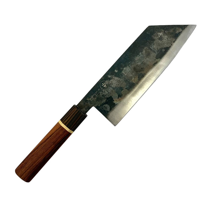 Dao Vua TALL SPECIAL 52100 Carbon Steel Bunka 180mm