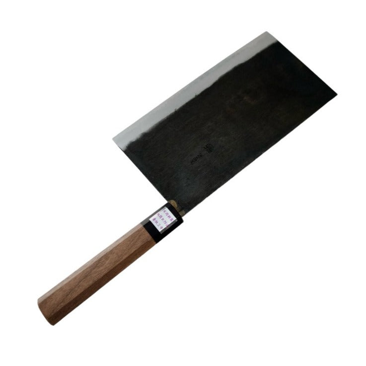 Moritaka Knives Chinese Cleaver showing kanji