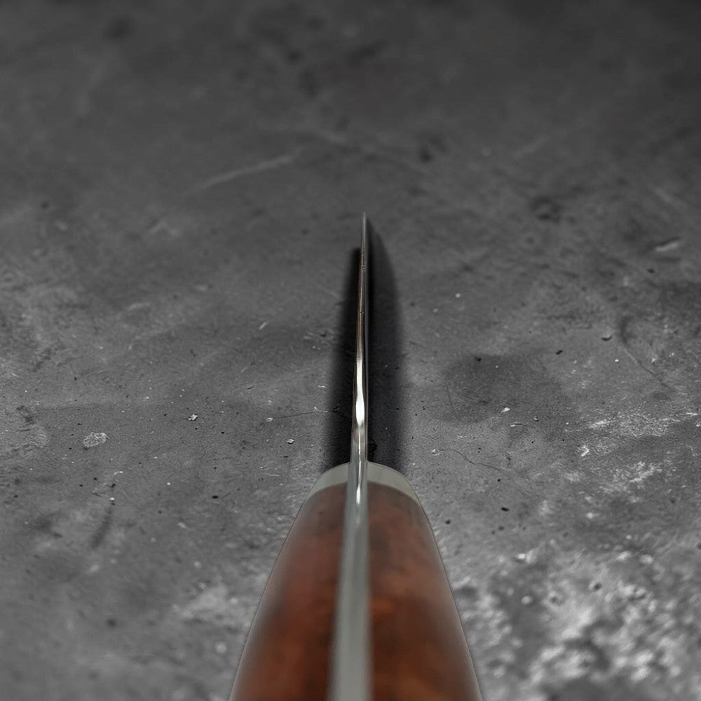 Yoshimi Kato SG2 V Damascus Gyuto 210mm with Special Edition Karin Yo Handle (B - Grade)