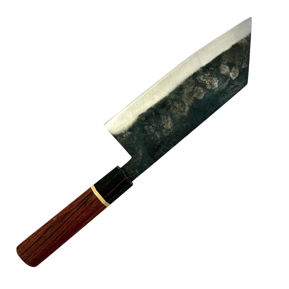 Dao Vua TALL SPECIAL 52100 Carbon Steel Bunka 180mm