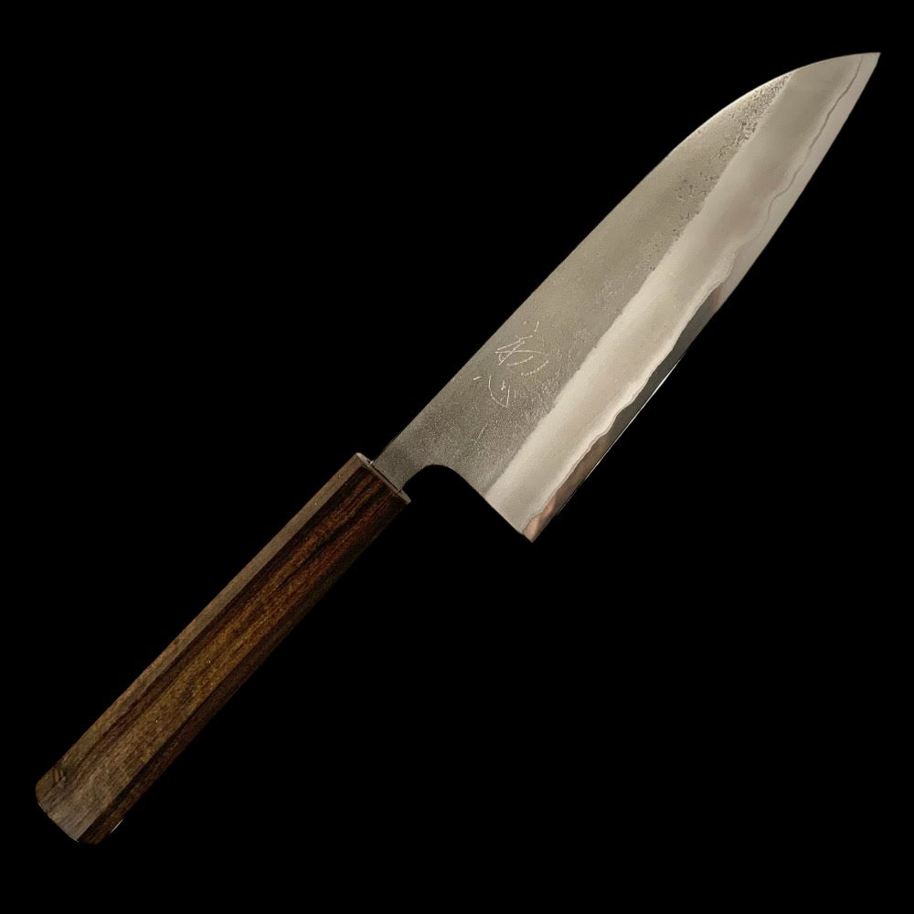 YOSHIKANE Stainless Clad White #2 Nashiji Santoku