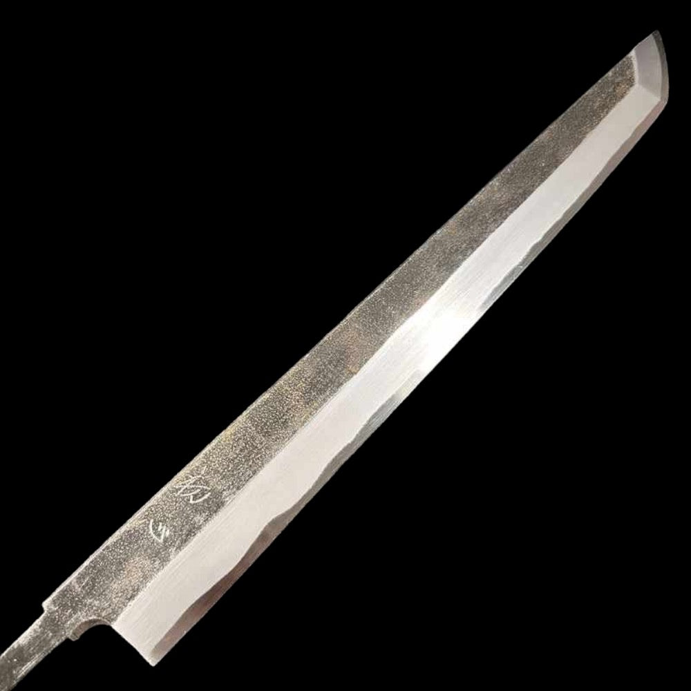HATSUKOKORO Shirasagi Kurochi Aogami #2  Sakimaru 330mm Yanagiba (No Handle)