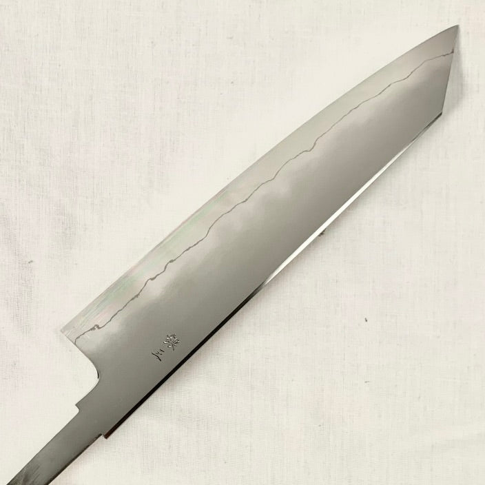 Tetsujin Hamono Plata #3 Kasumi Kiritsuke Gyuto 210 mm Sin mango