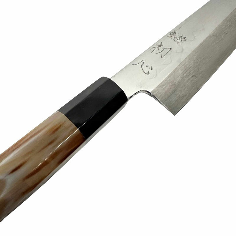 Honyaki Knife by Satoshi Nakagawa- Kiritsuke Gyuto 240mm White Steel