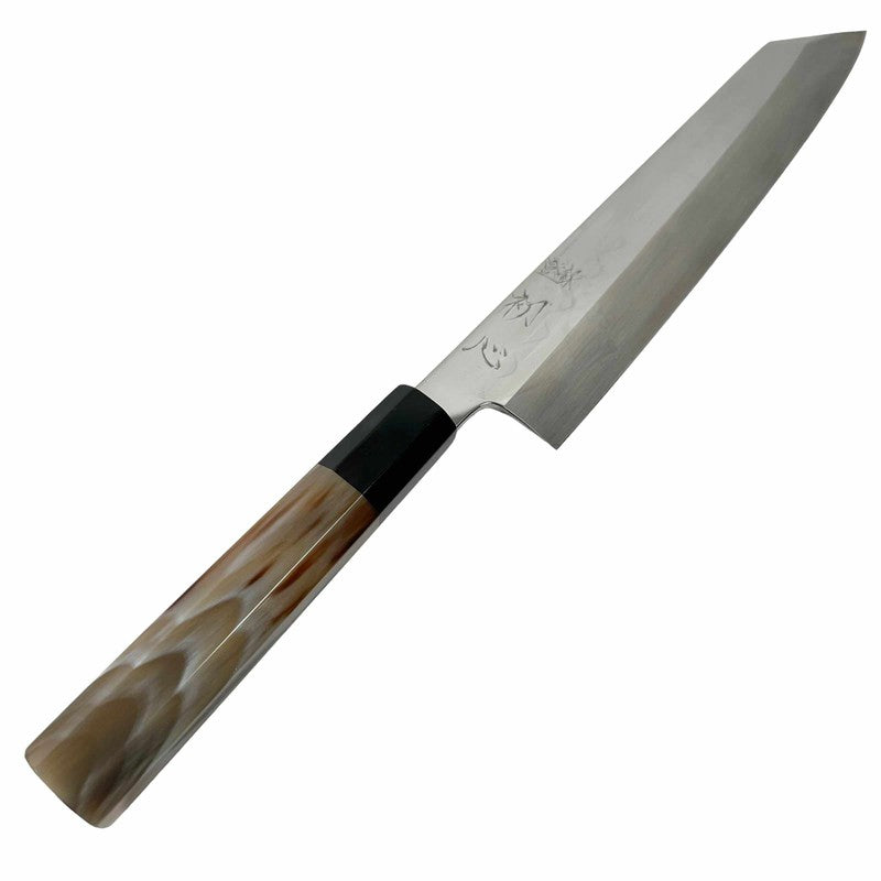 Honyaki Knife by Satoshi Nakagawa- Kiritsuke Gyuto 240mm White Steel