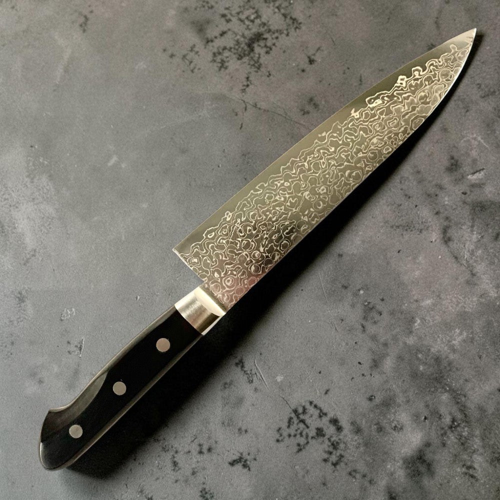 Tsunehisa AUS-10 Damascus 180mm Gyuto Western Handle