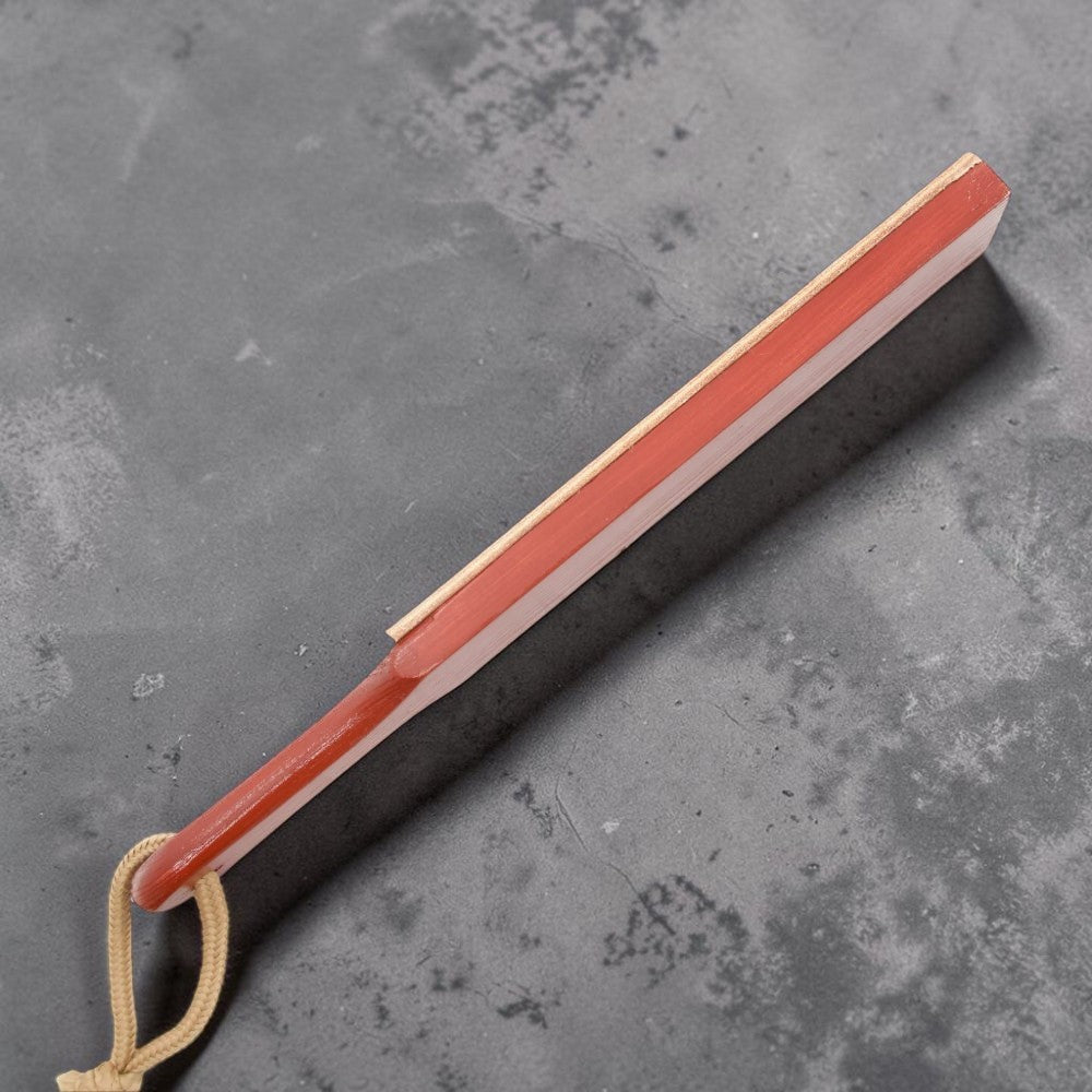 Tokushu Knife Leather Paddle Strop - The Perfect Size For Your Knife Roll!