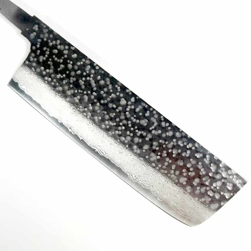 Makoto Kurosaki VG7 Tsuchime Damascus Nakiri No Handle