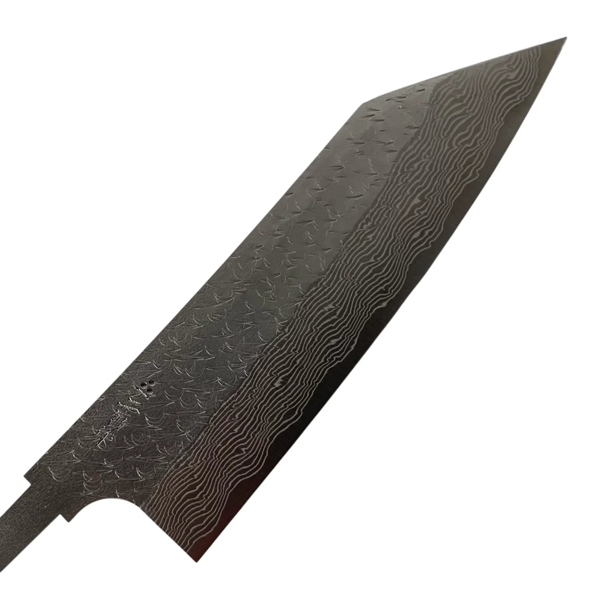 Nigara SG STRIX Bunka No Handle angled blade view