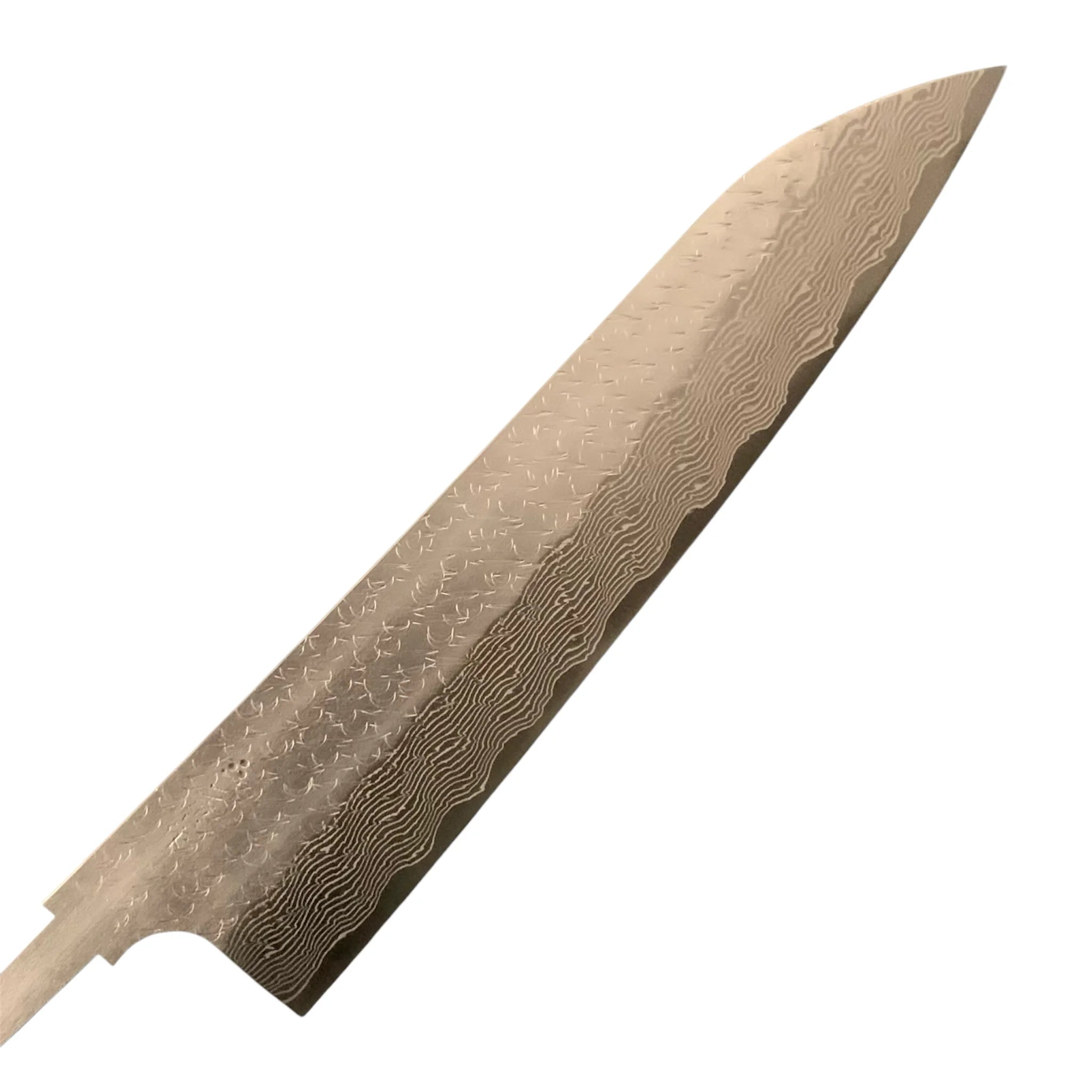 Nigara SG-STRIX Gyuto 240mm angled blade view