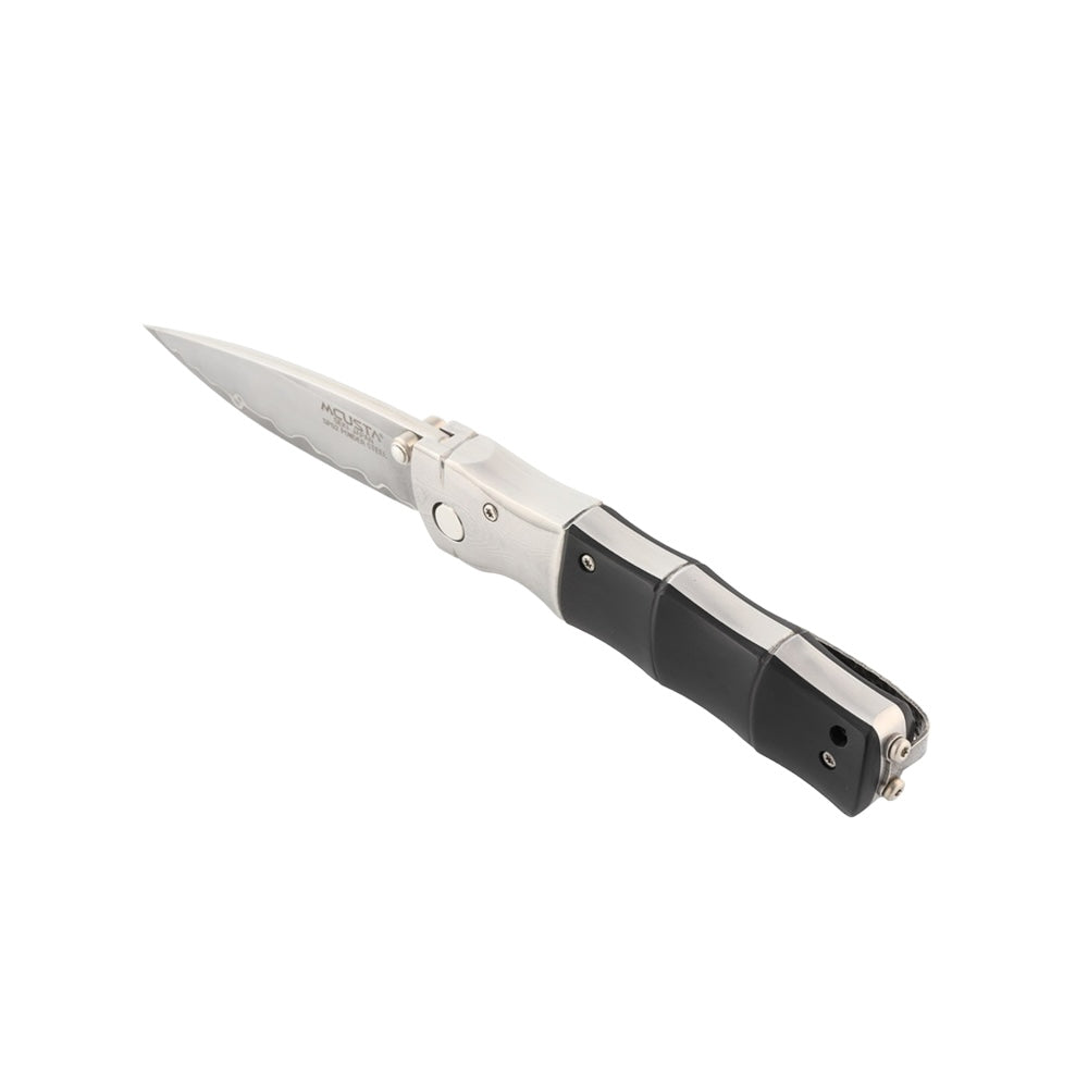 Mcusta Shinra Mixture Bamboo SPG2 San Mai Black Pakkawood 3.75" Folding Knife