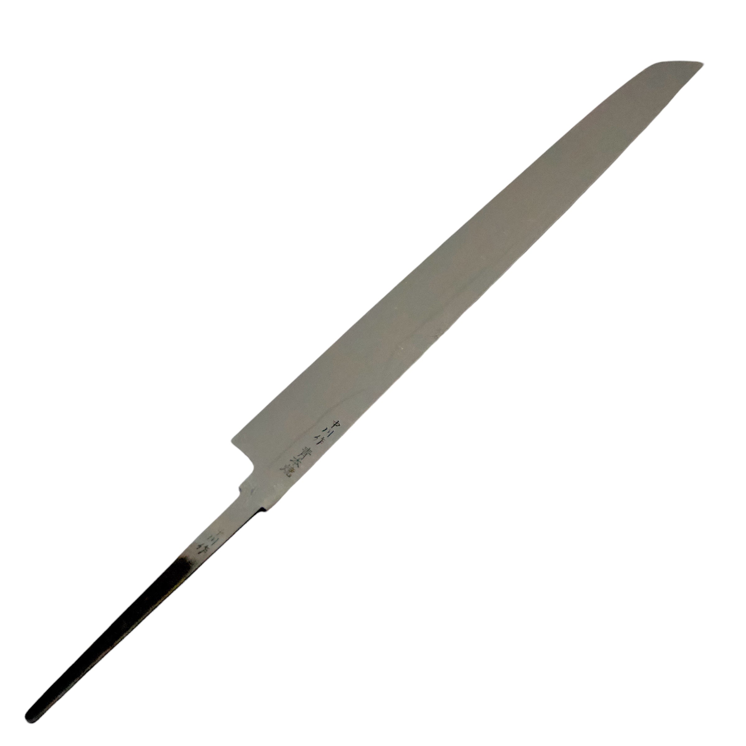 Nakagawa Mizu Honyaki Azul #2 Espejo Mt Fuji Sakimaru Takohiki 300mm Sin Mango