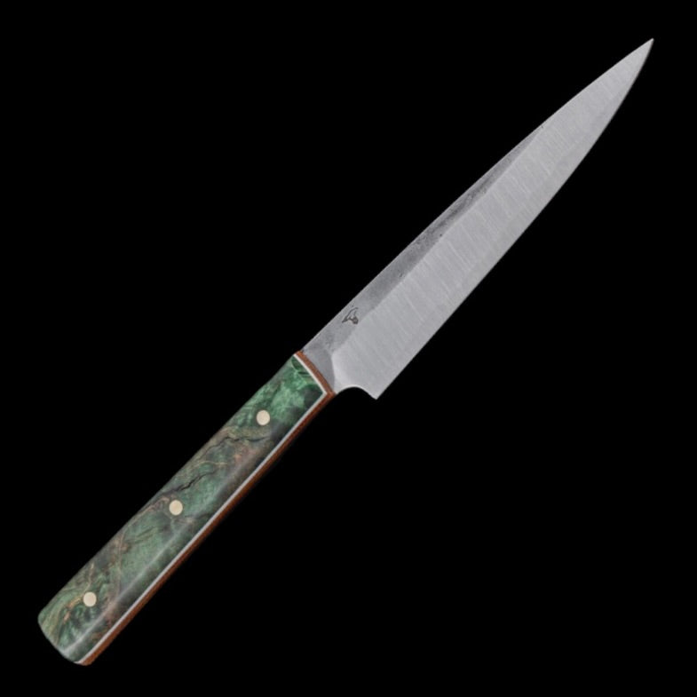 Carter Knives Muteki White #1 Stainless Clad 4.29″ #5584 Paring by Aaron