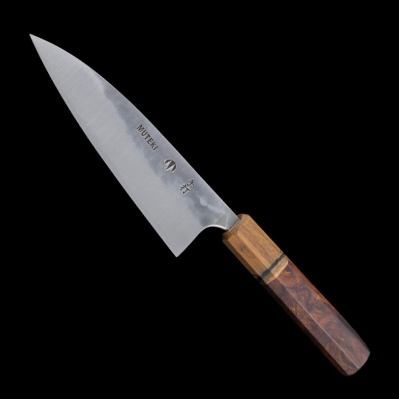 Carter Knives Muteki White #1 revestido de acero inoxidable #5516 Petty de Taylor 5.94″
