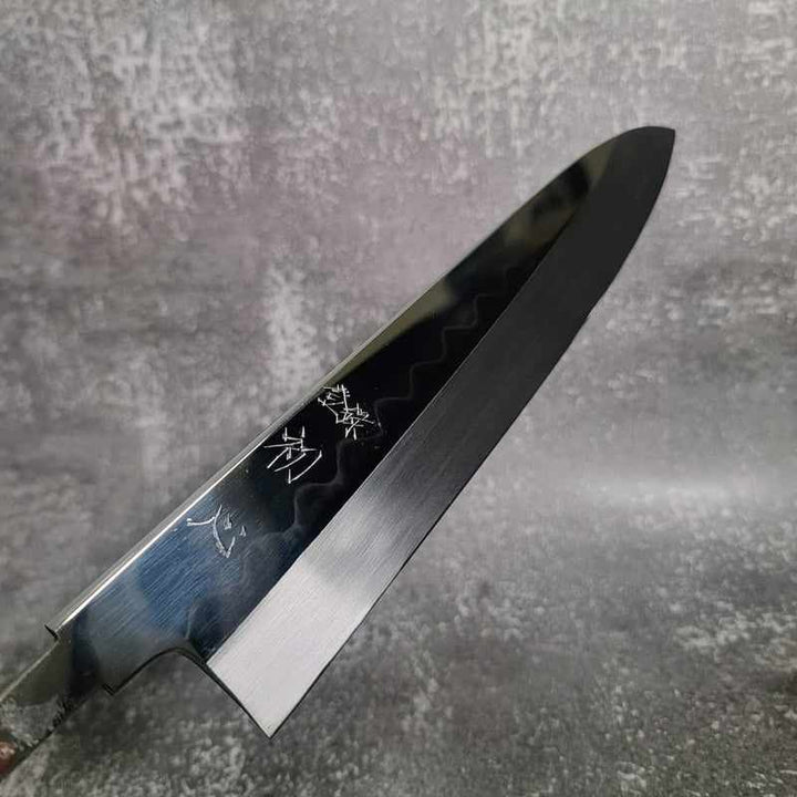 Satoshi Nakagawa White #3 Honyaki 240mm Gyuto No Handle Tokushu Knife.