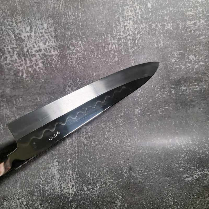 Satoshi Nakagawa White #3 Honyaki 240mm Gyuto No Handle Tokushu Knife.