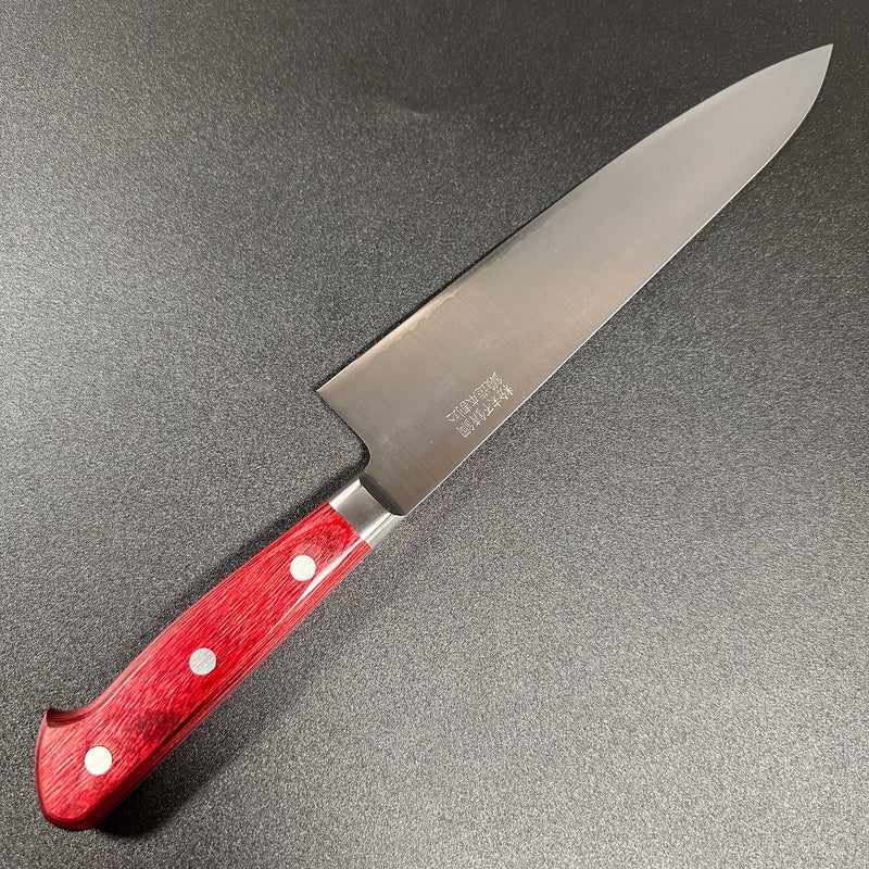 
                  
                    Takamura SG2 Migaki 210mm Gyuto with Red Western Handle
                  
                