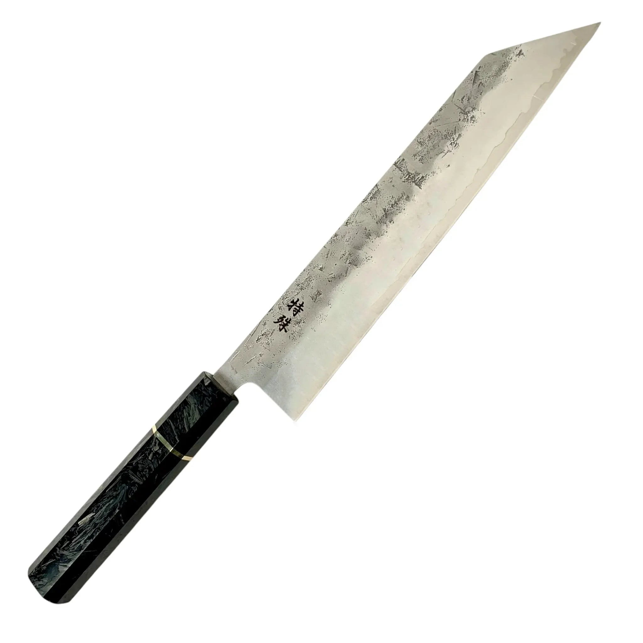 Tokushu Knife Special Edition SLD Washiji Kiritsuke 210mm angled blade view