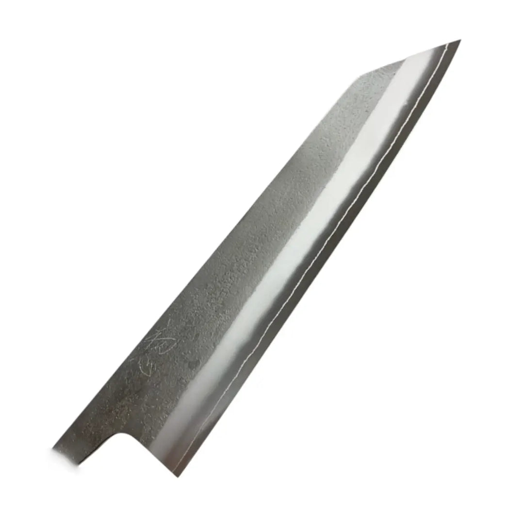 Yoshikane SKD Nashiji Kiritsuke Gyuto 240mm blade profile