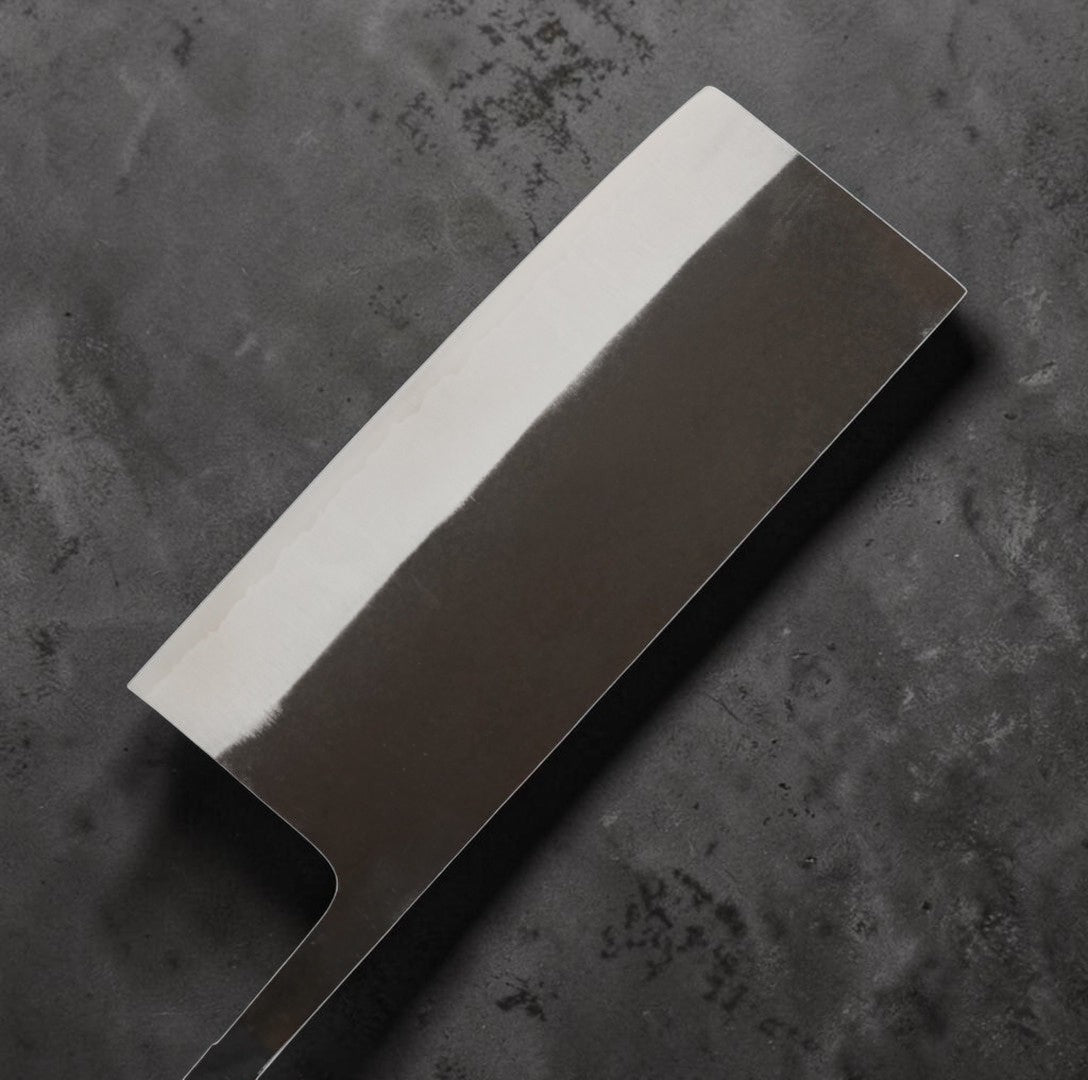 Yoshimi Kato Japanese Cleaver spine down